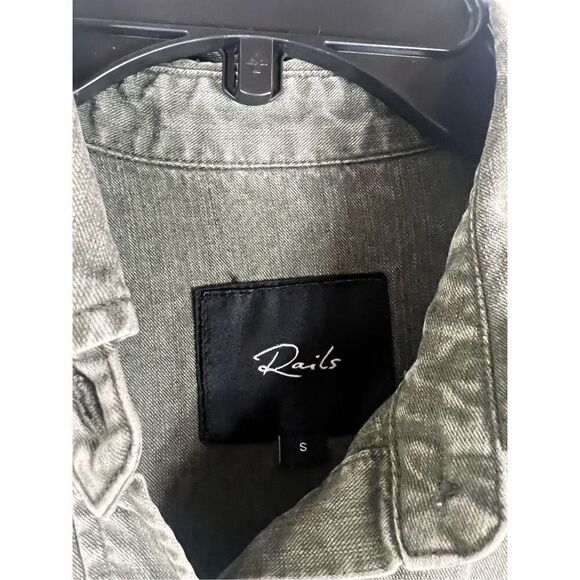 Rails Womens Button Up Blouse Size Small - Picture 2 of 4